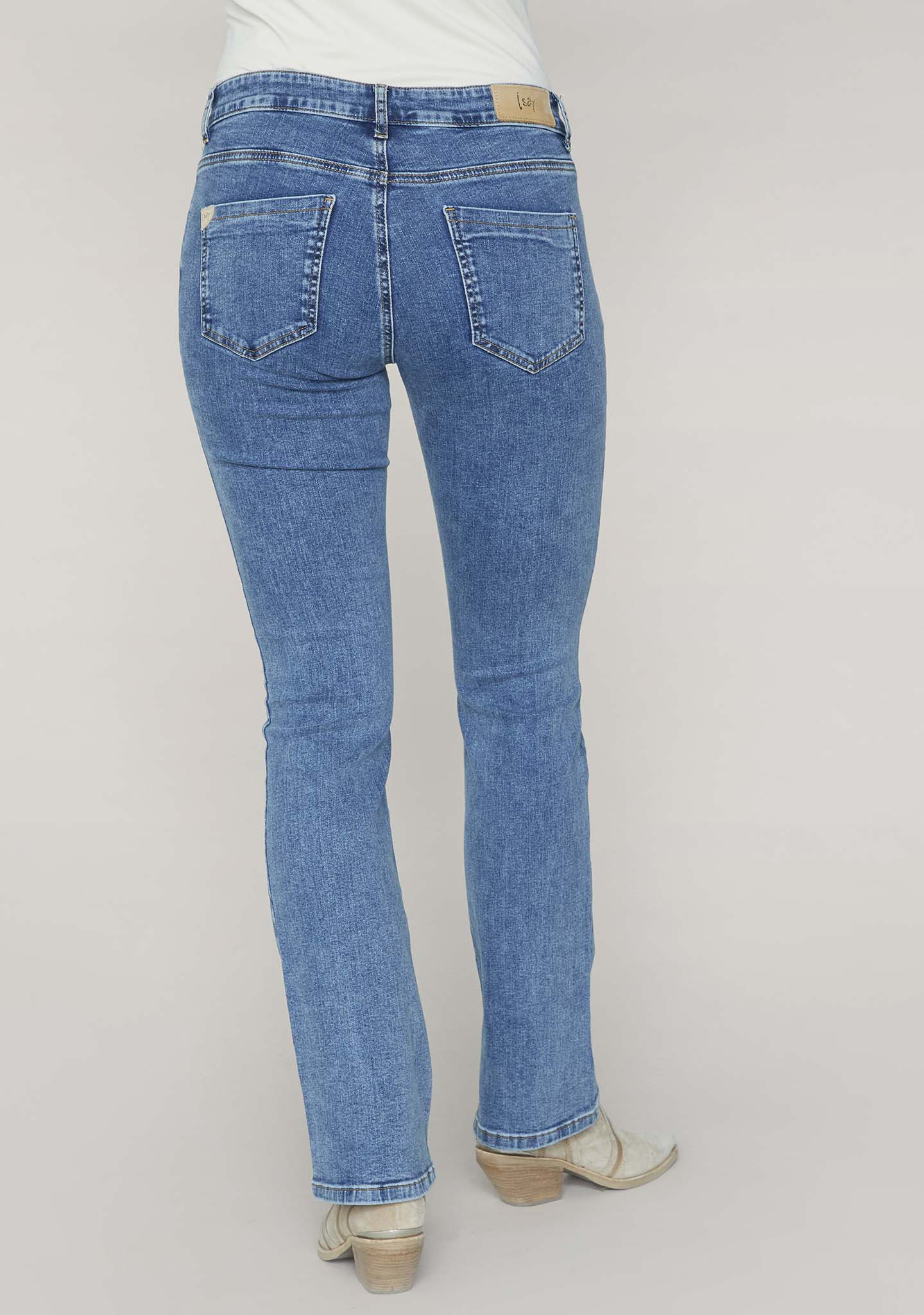 Parma Long Basic Jeans - Denim Basic Wash - Image 3