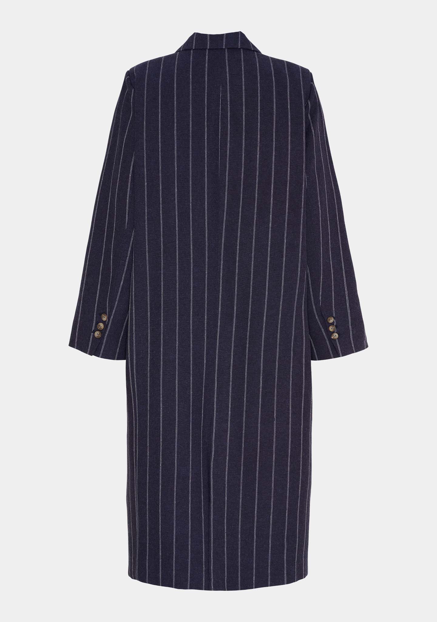 Pearl Coat - Denimblue Stripe - Image 3