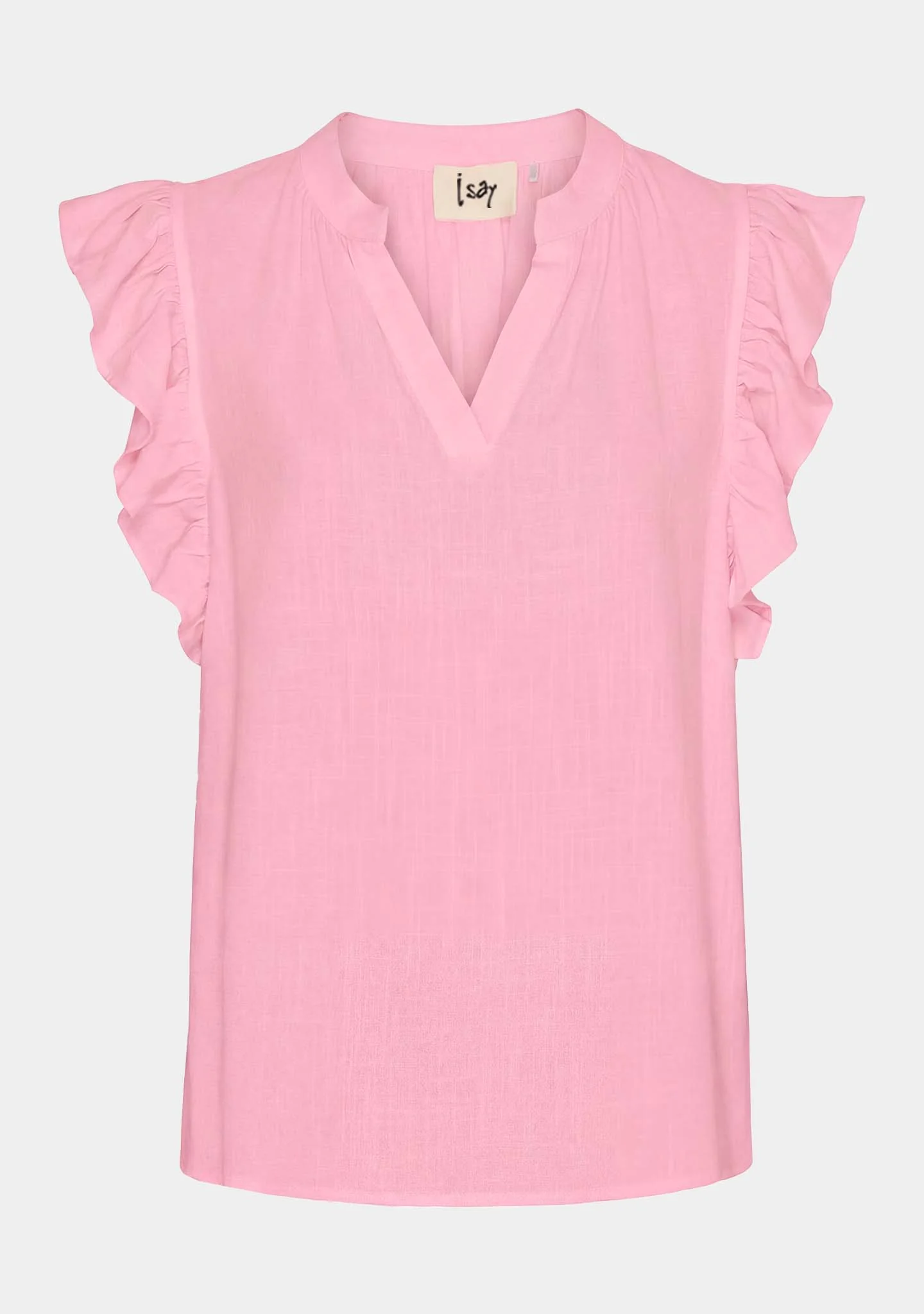 Pearl Flounce Top - Fresh Pink - Image 5