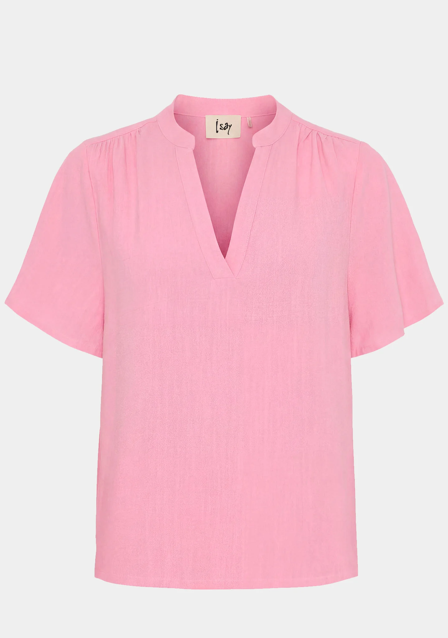 Pearl s/s Blouse - Fresh Pink - Image 5