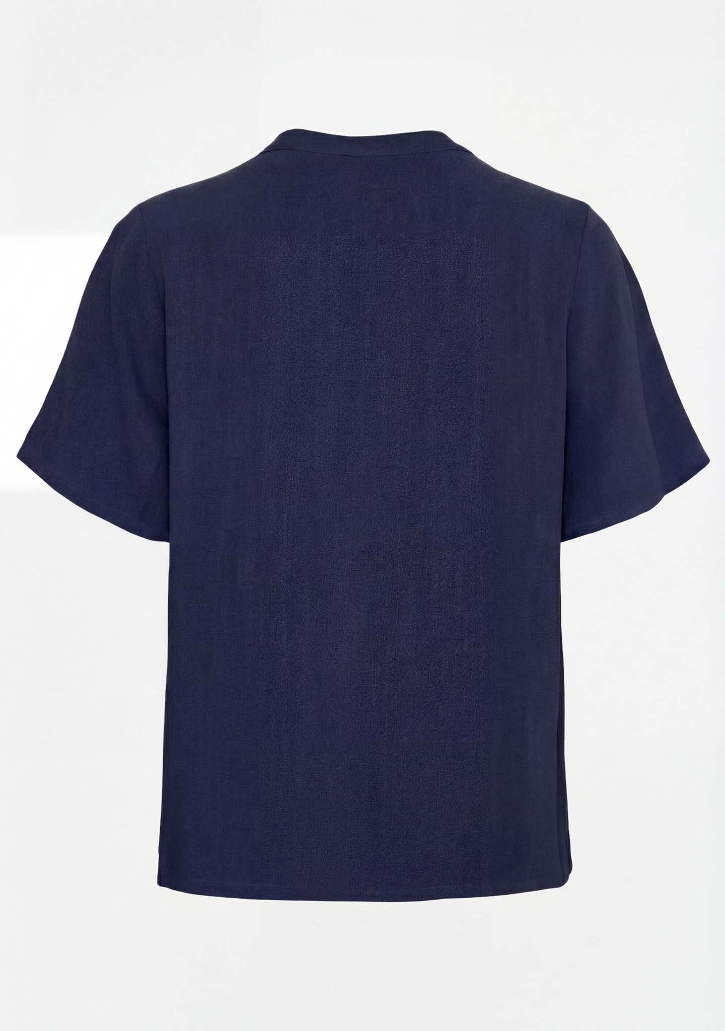 Pearl s/s Blouse - Navy - Image 5