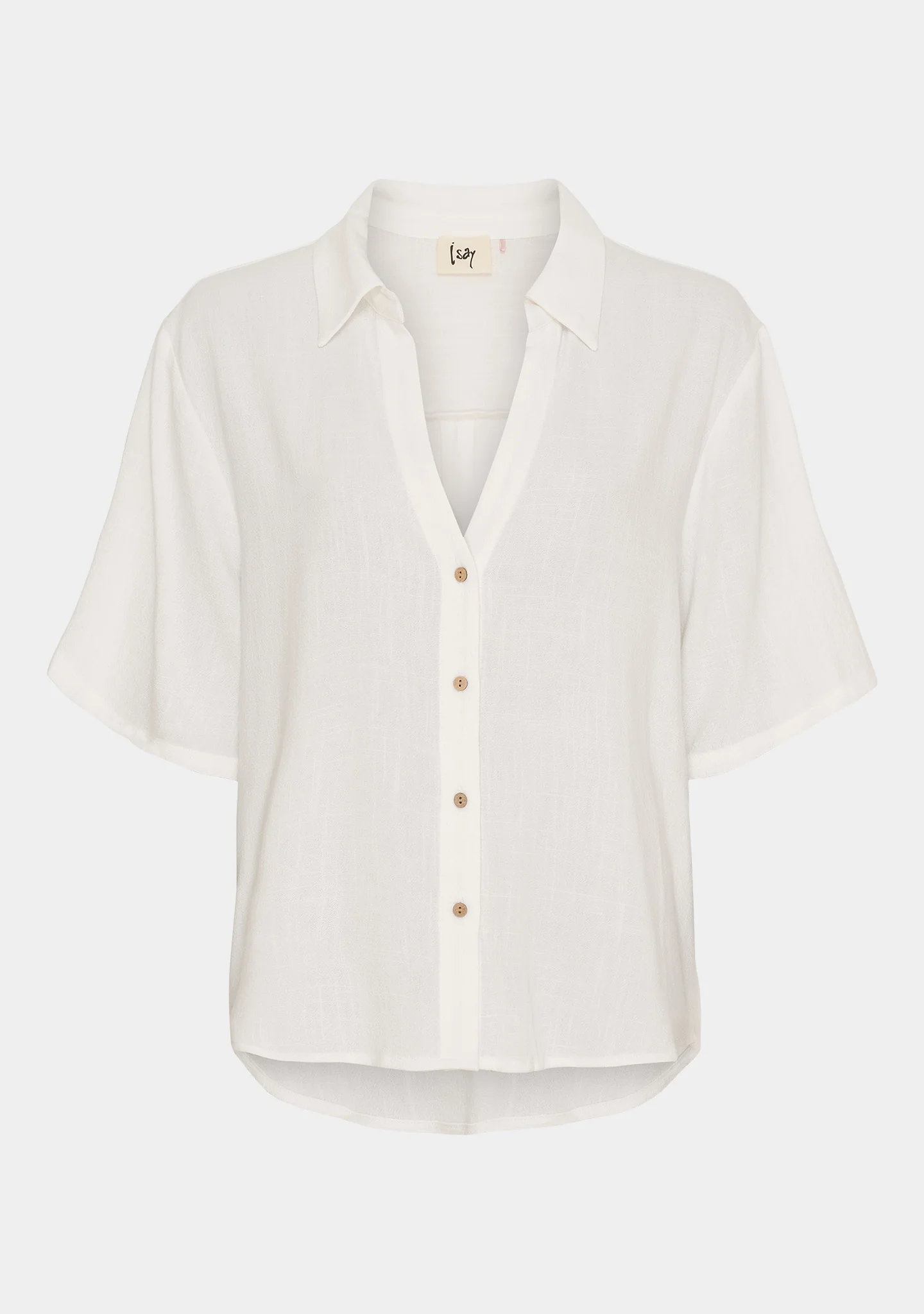 Pearl s/s Shirt - Broken White - Image 3