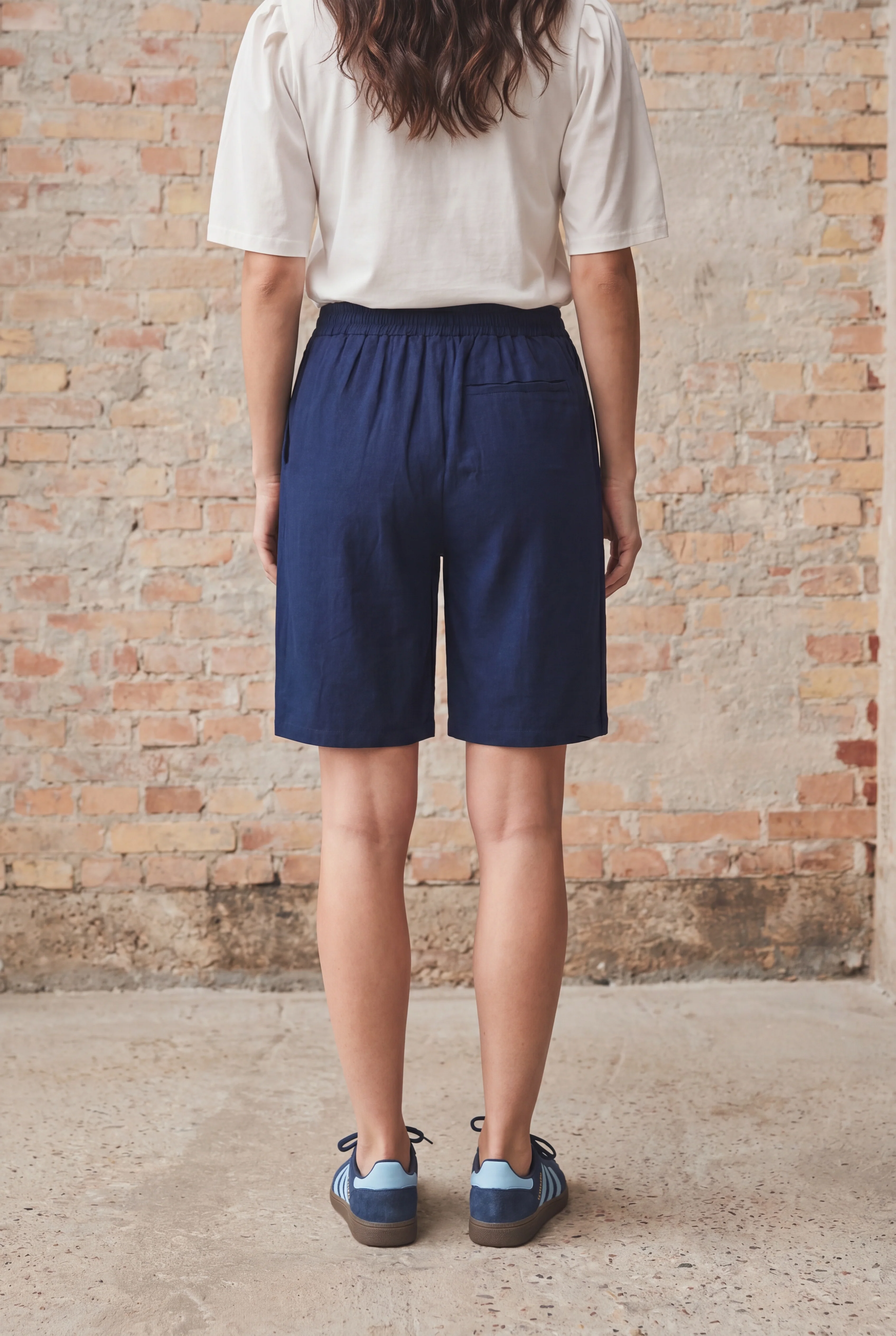 Pearl Shorts - Navy - Image 2