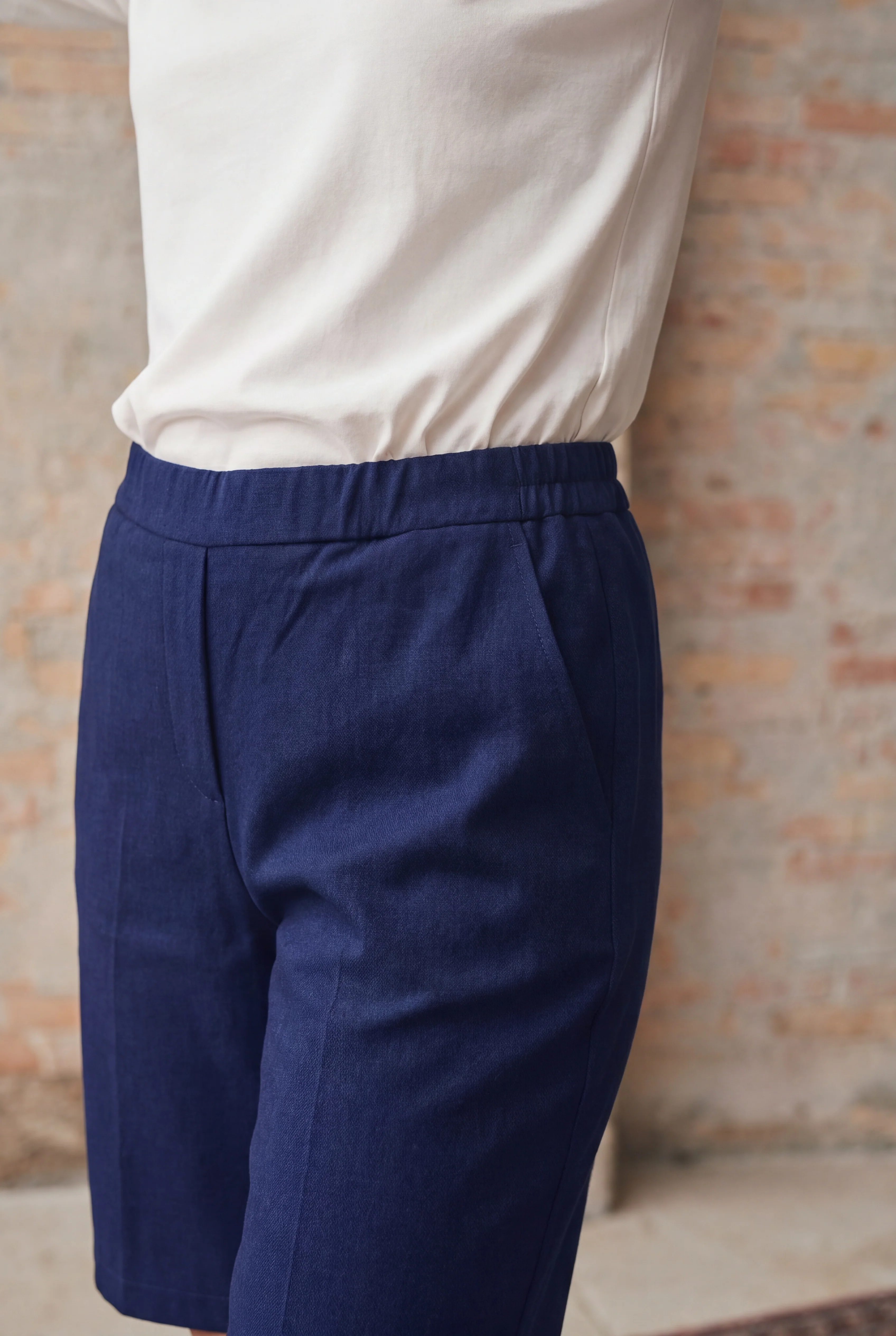Pearl Shorts - Navy - Image 3