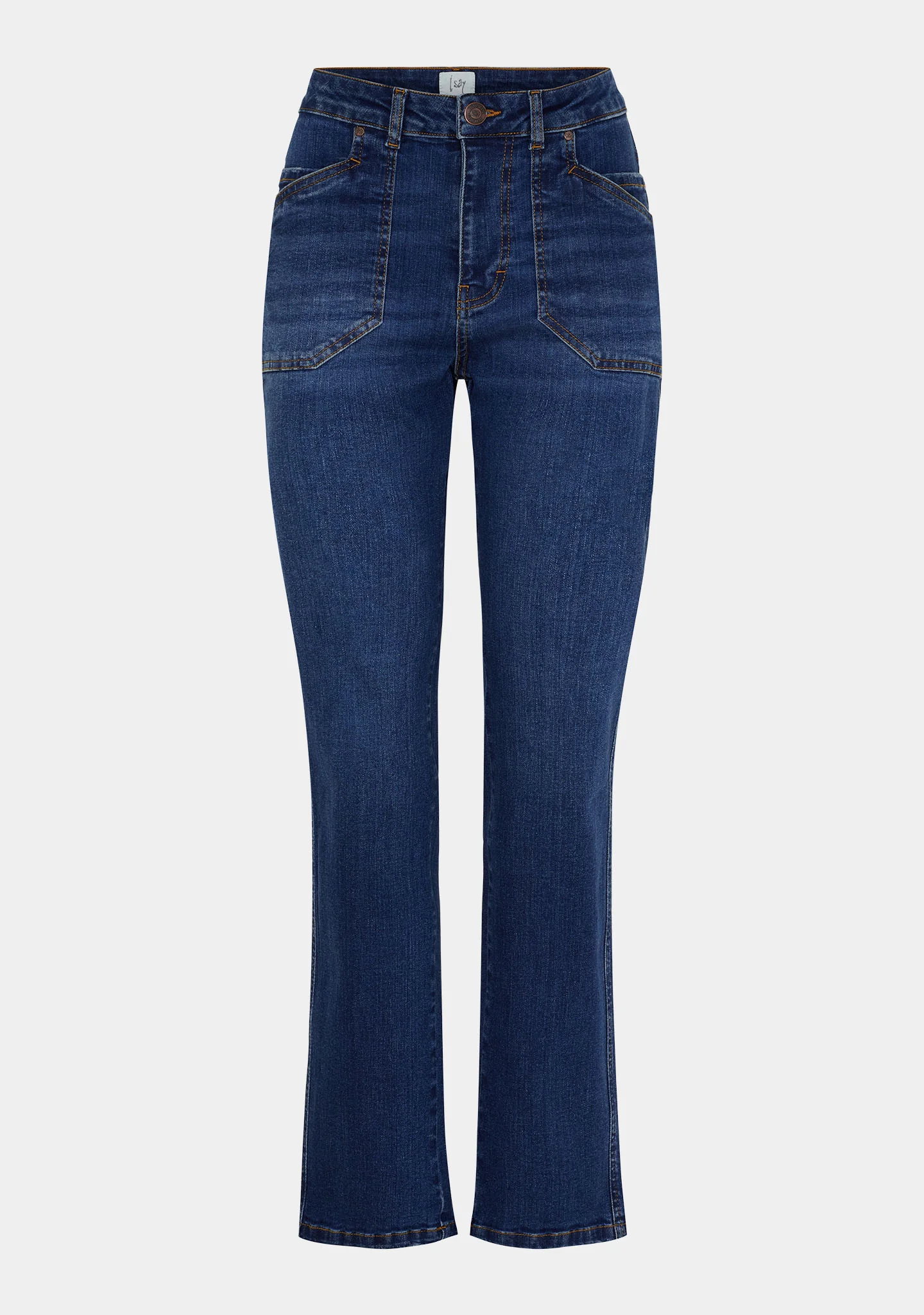 Portofino Straight Jeans - Darker Classic Wash - Image 5