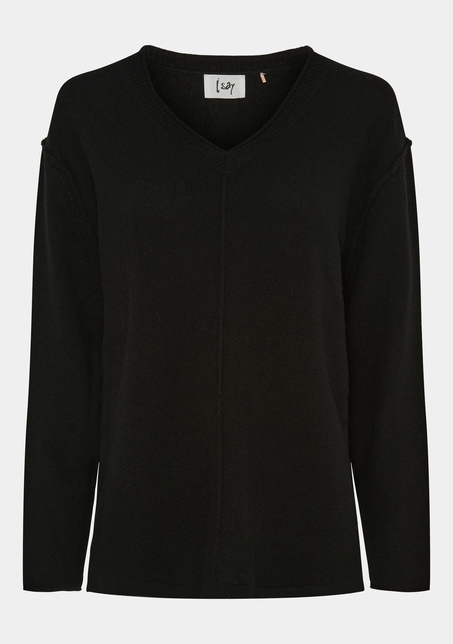 Robin V-Neck Pullover - Black - Image 5