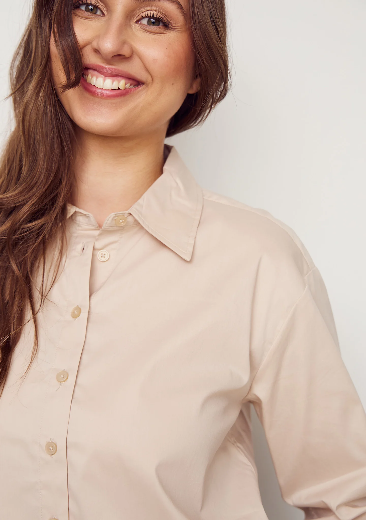 Sigga Basic Shirt - Sand - Image 4