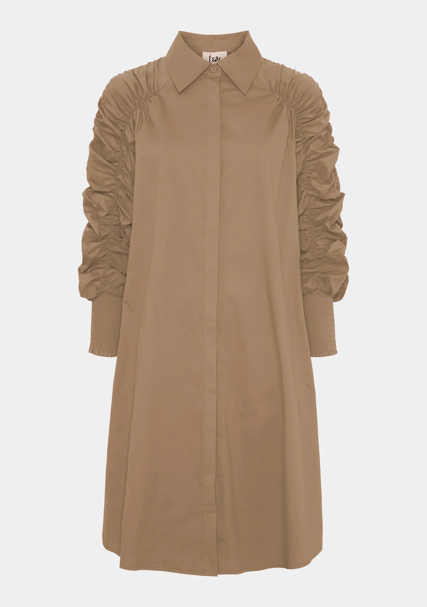 Sigga Deco Dress - Camel - Image 4