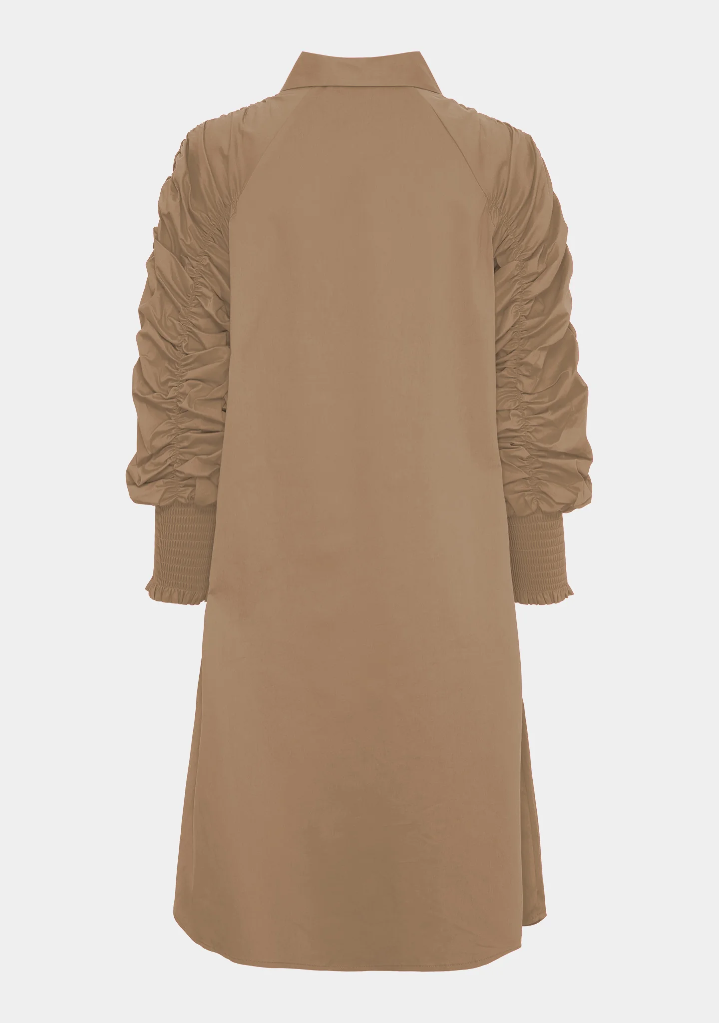 Sigga Deco Dress - Camel - Image 5
