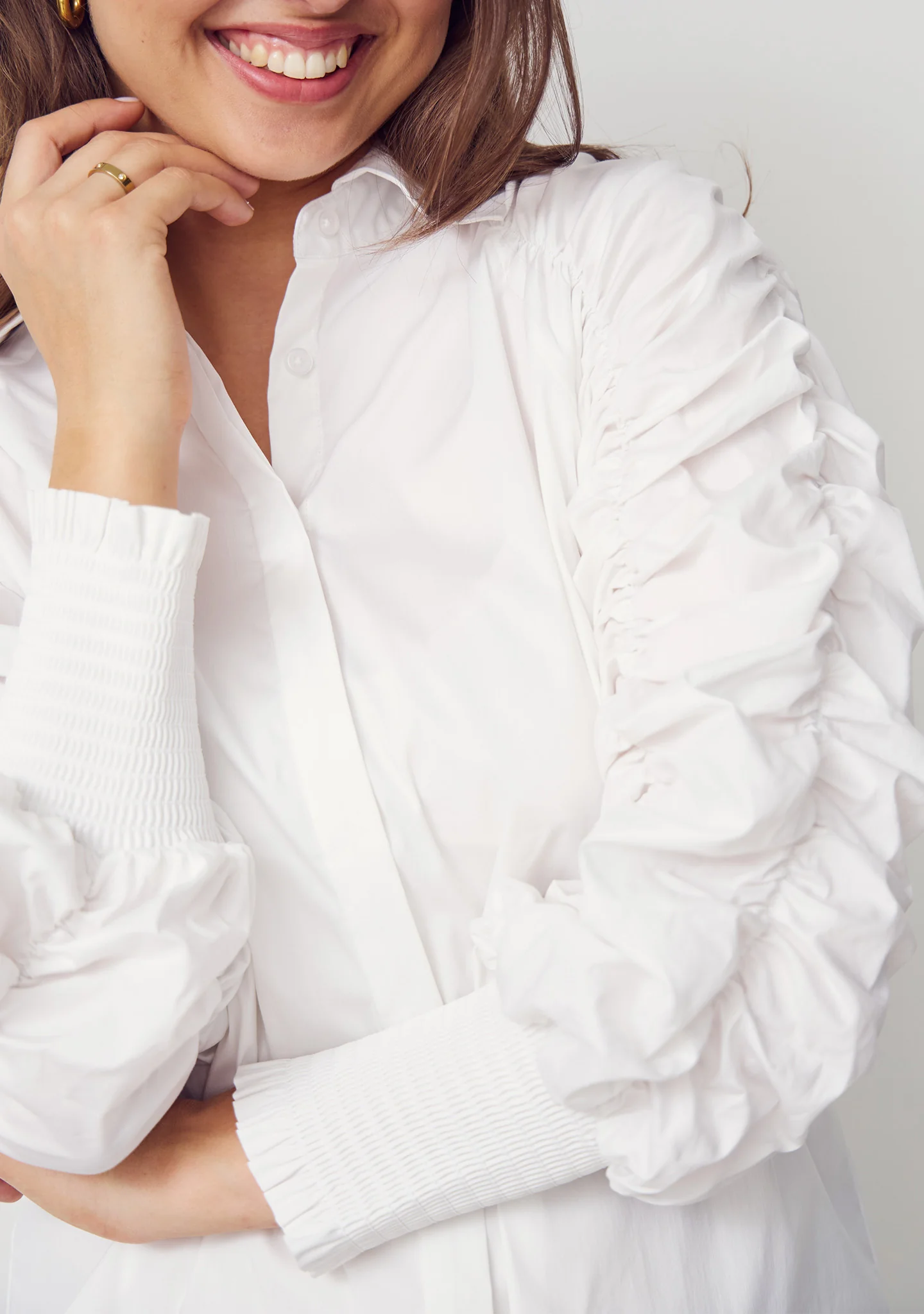 Sigga Deco Shirt - White - Image 4