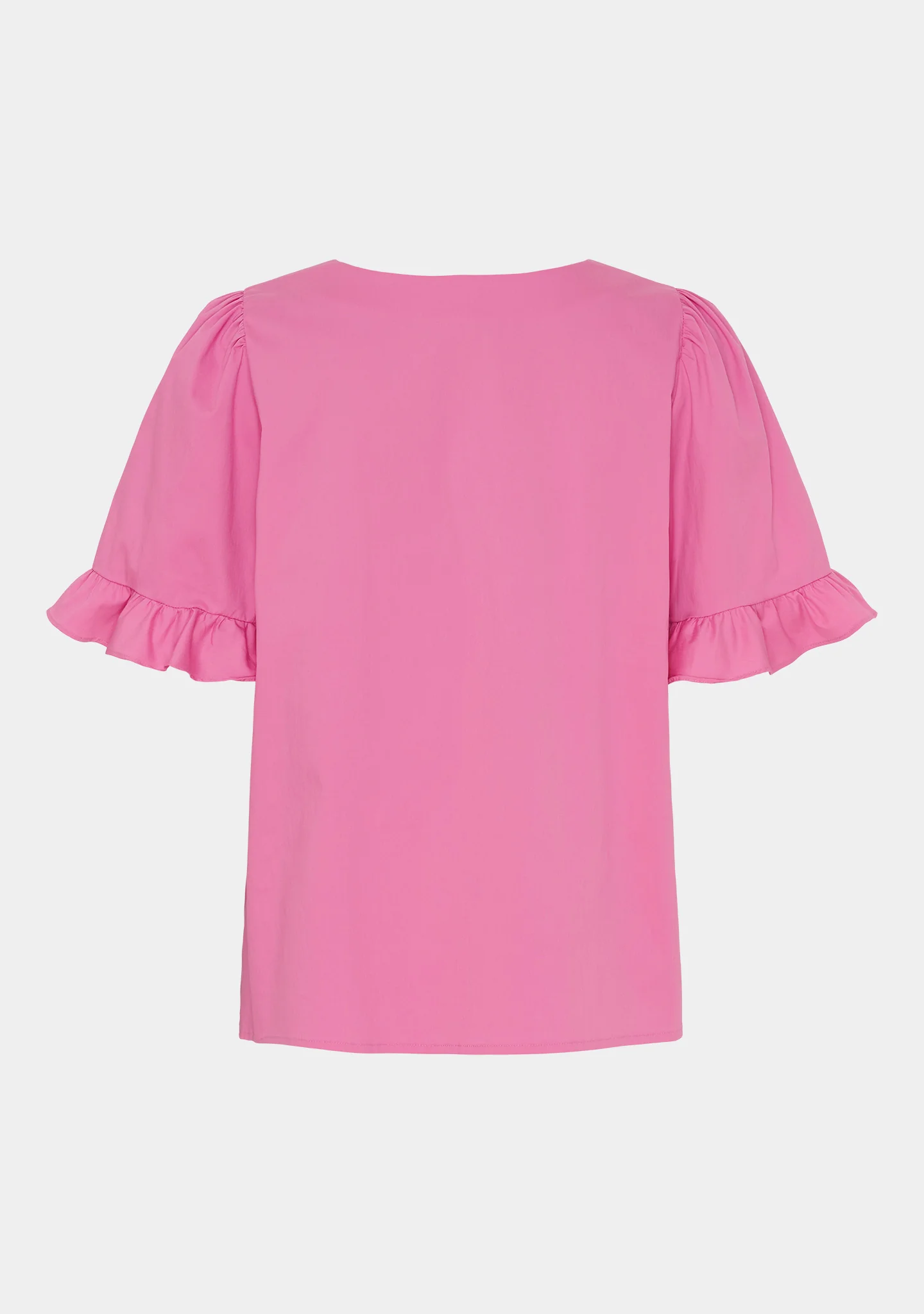 Sigga Flounce Blouse - Fresh Pink - Image 5