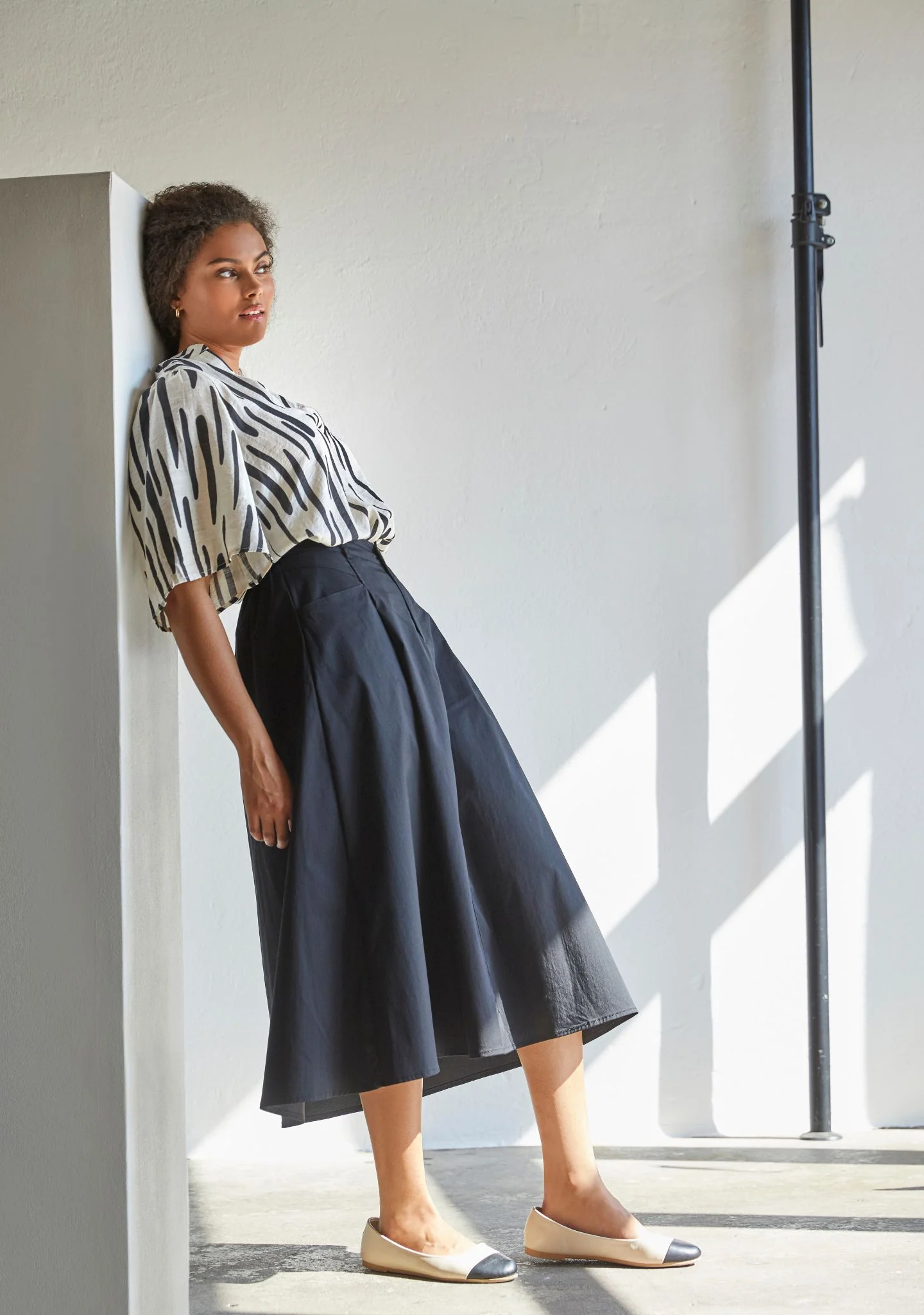Sigga Long Skirt - Black