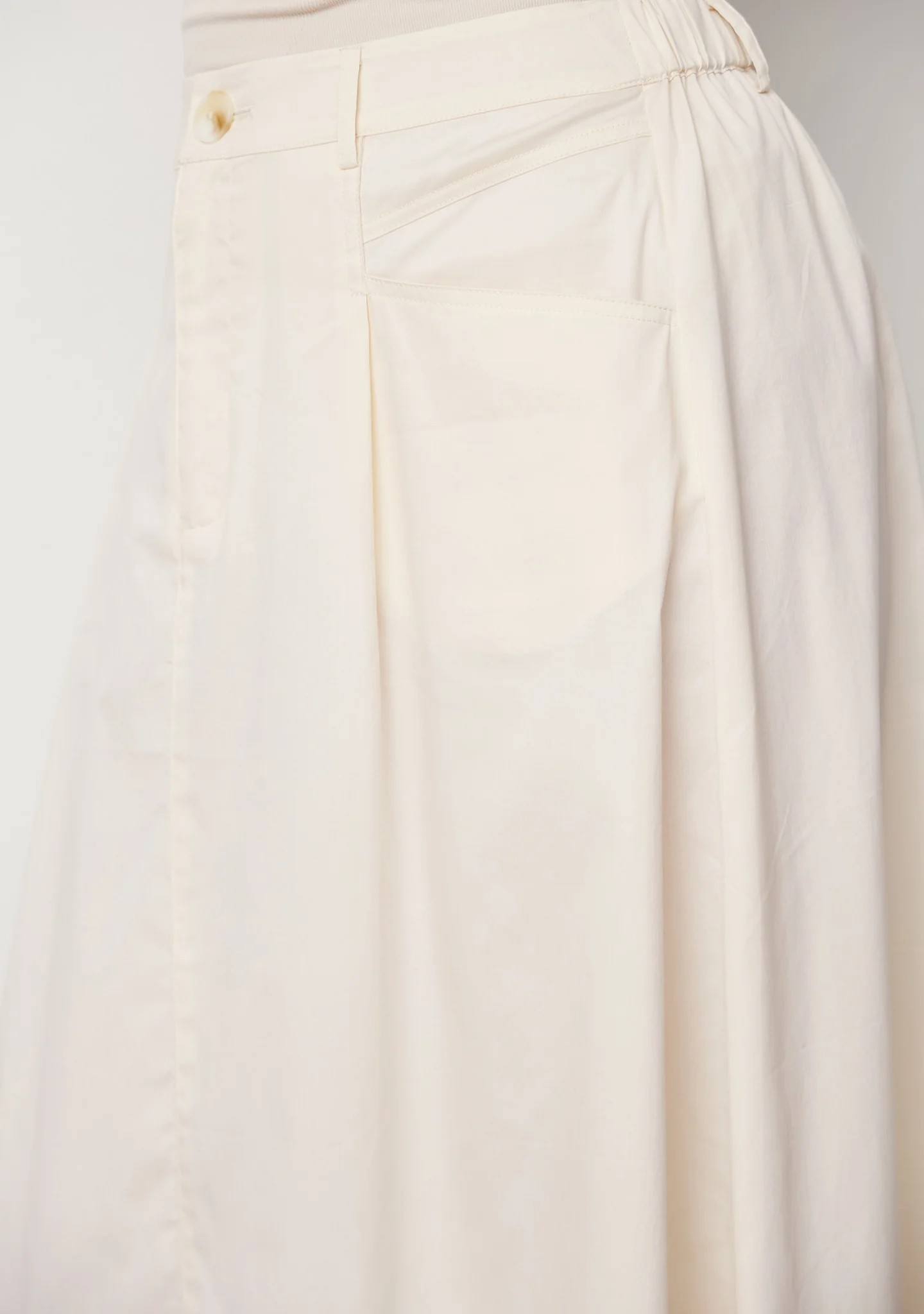 Sigga Long Skirt - Cream - Image 4