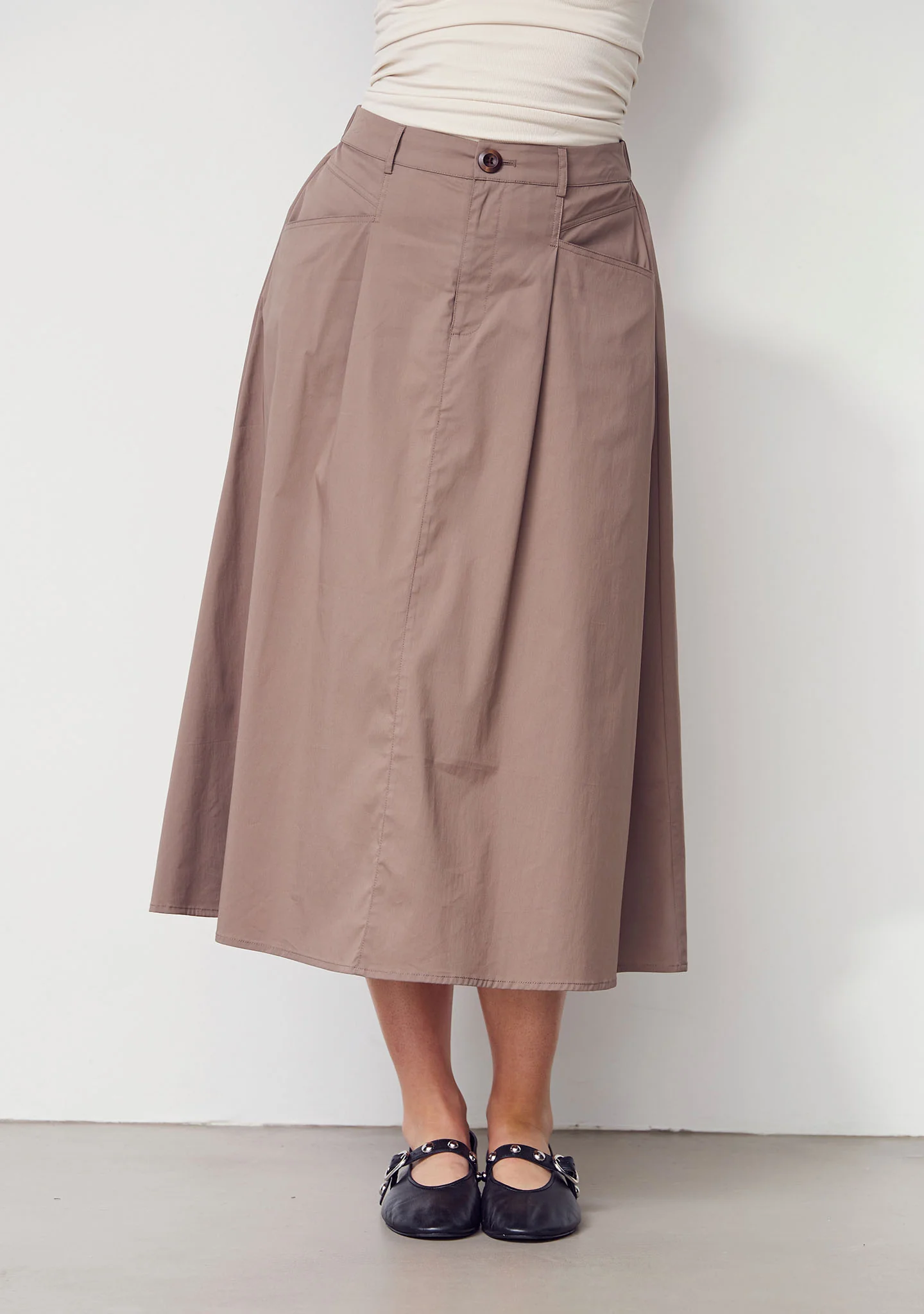 Sigga Long Skirt - Mole