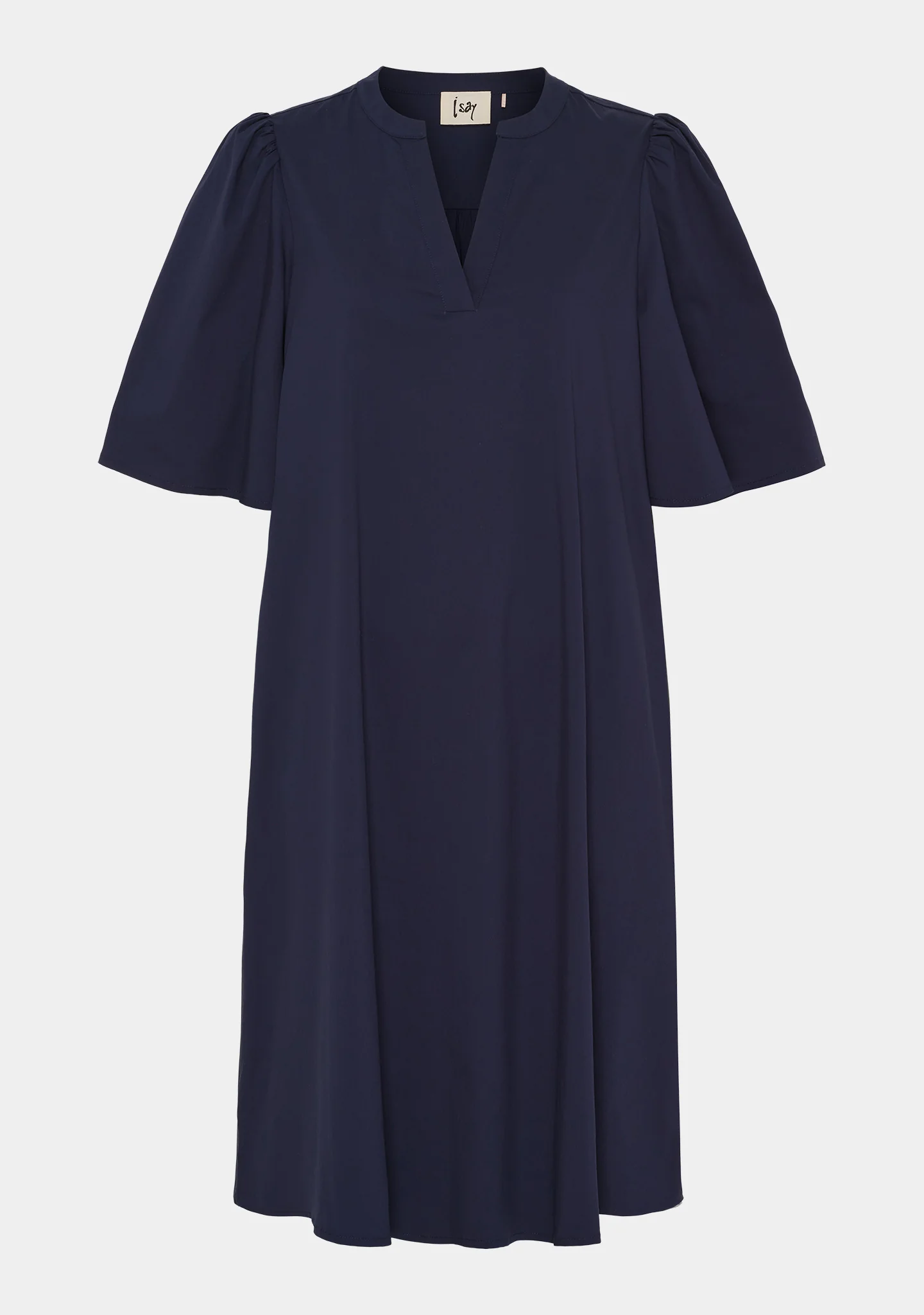 Sigga Poplin Dress - Navy - Image 4