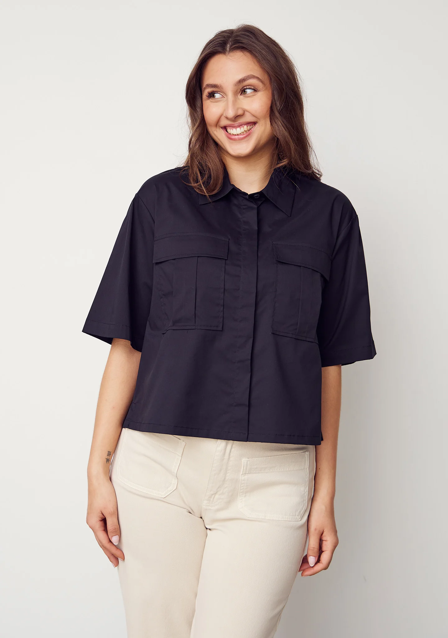 Sigga s/s Shirt - Black - Image 2