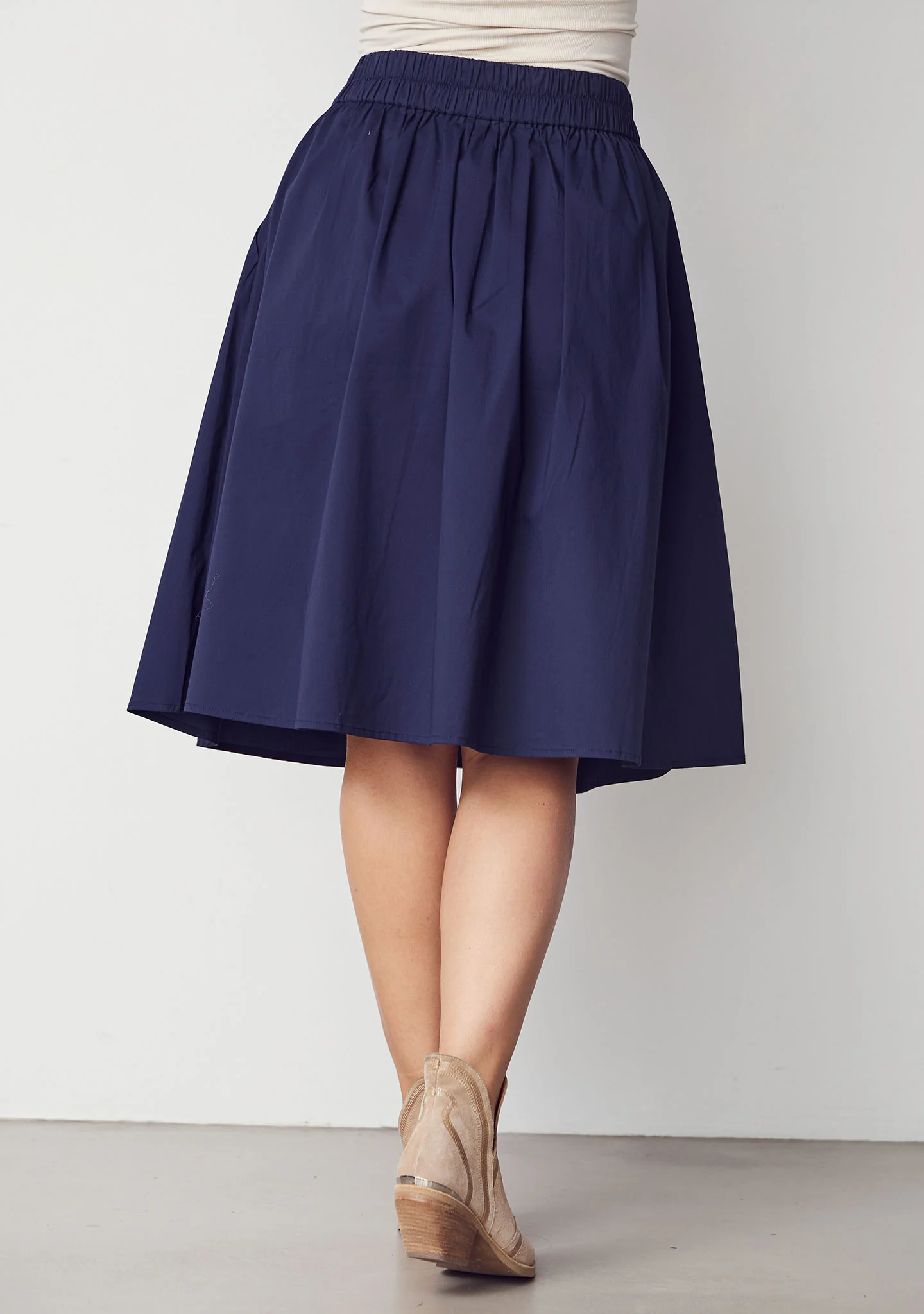 Sigga Skirt - Navy - Image 2
