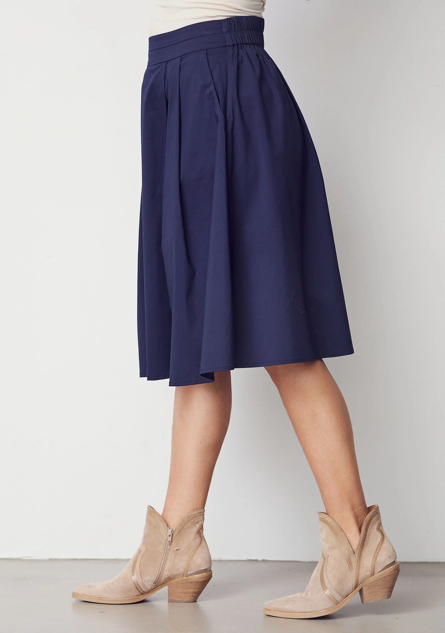 Sigga Skirt - Navy - Image 3