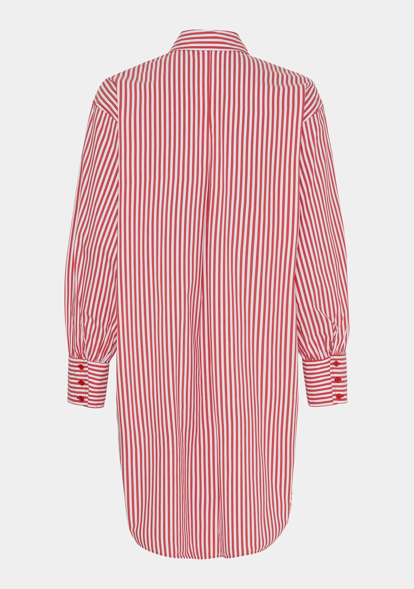 Sigga Striped Tunic - Fresh Red Stripes - Image 5