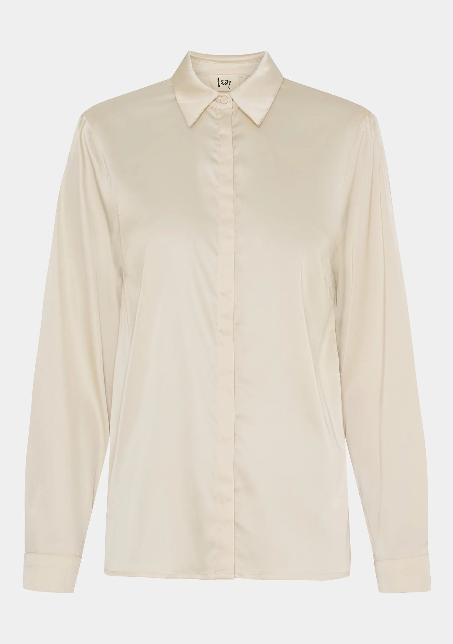 Steff Basic Shirt - Sand - Image 4
