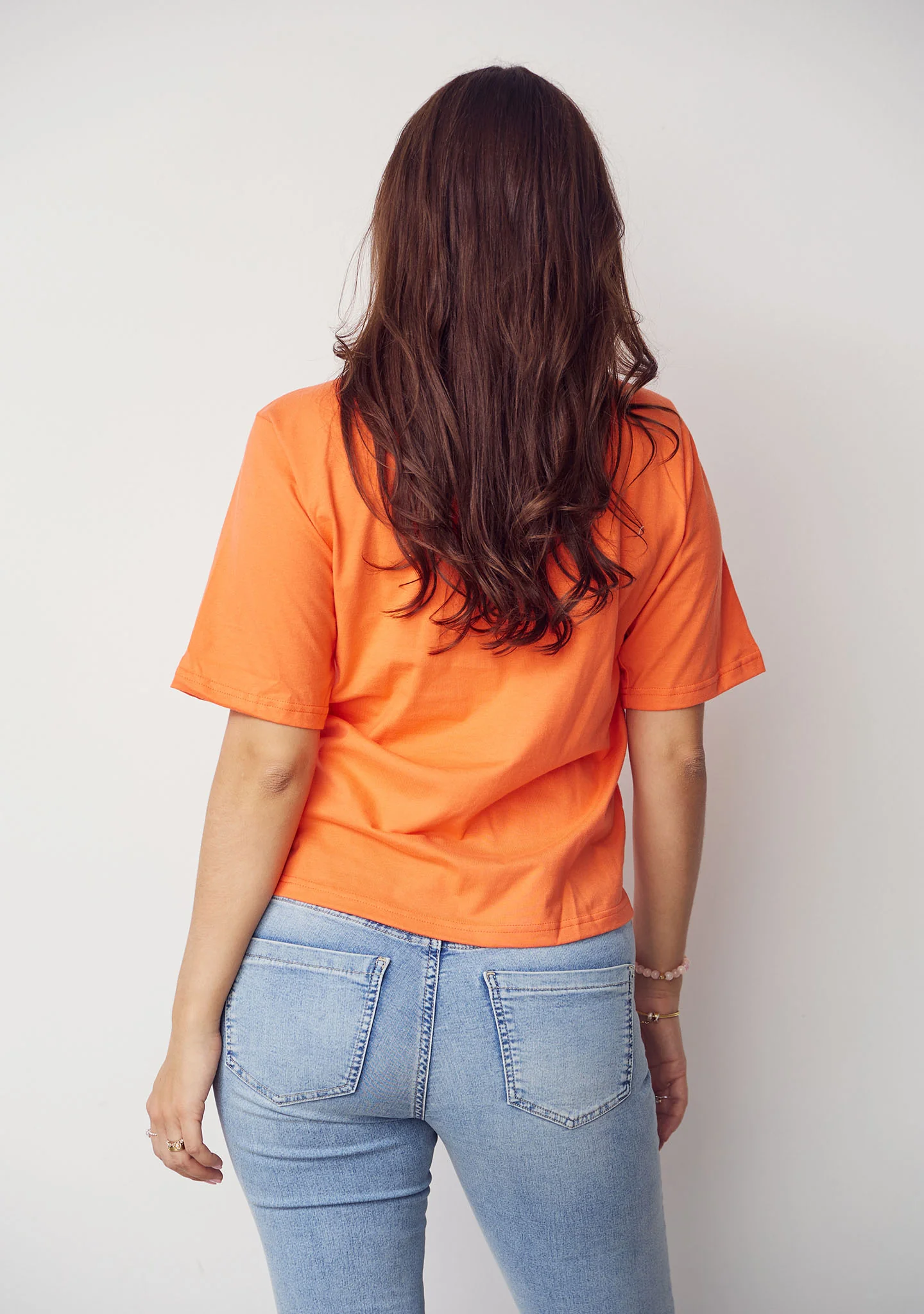 Tinni Basic T-Shirt - Warm Orange - Image 2
