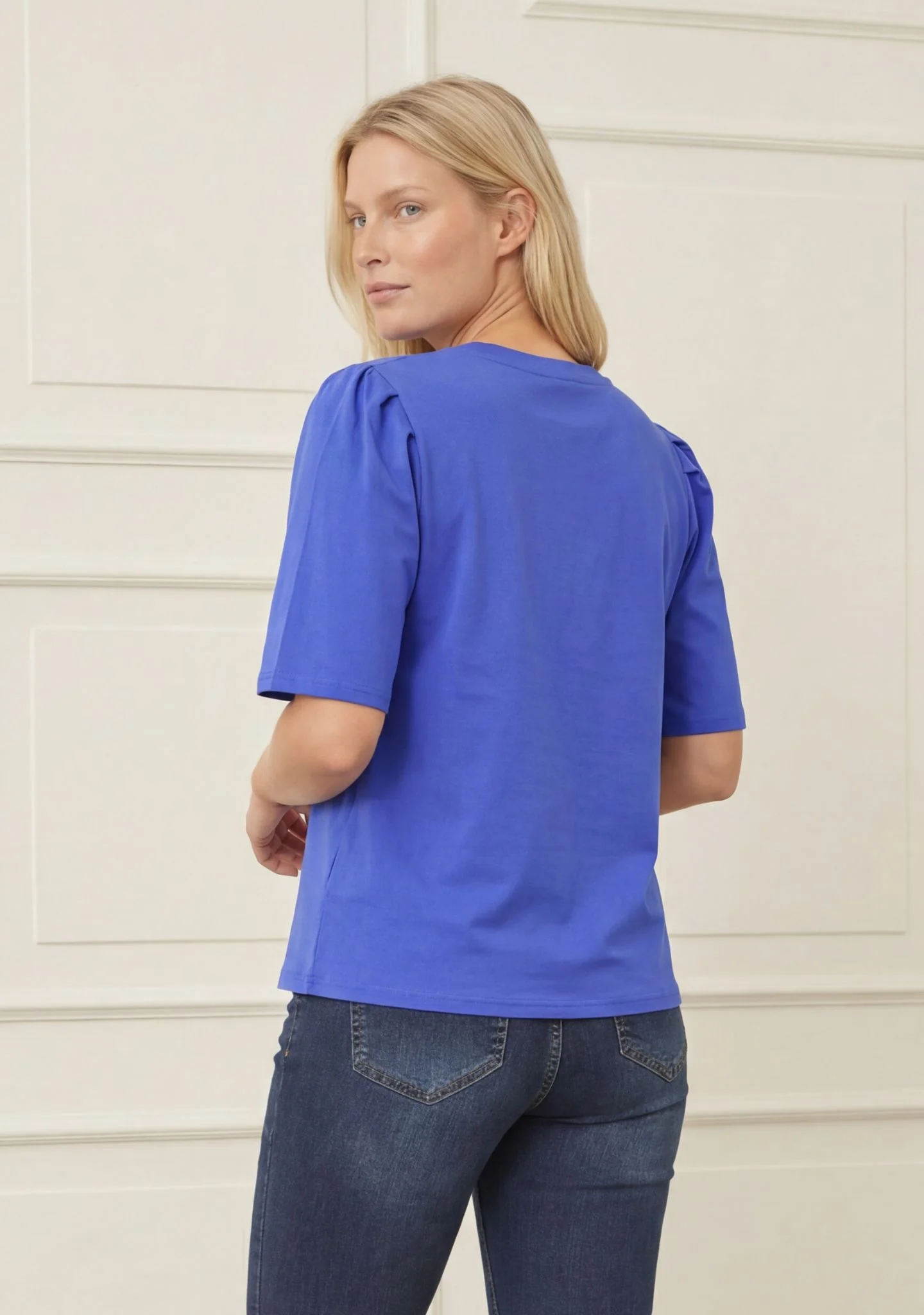 Tinni s/s T-Shirt - Jeans blue - Image 3