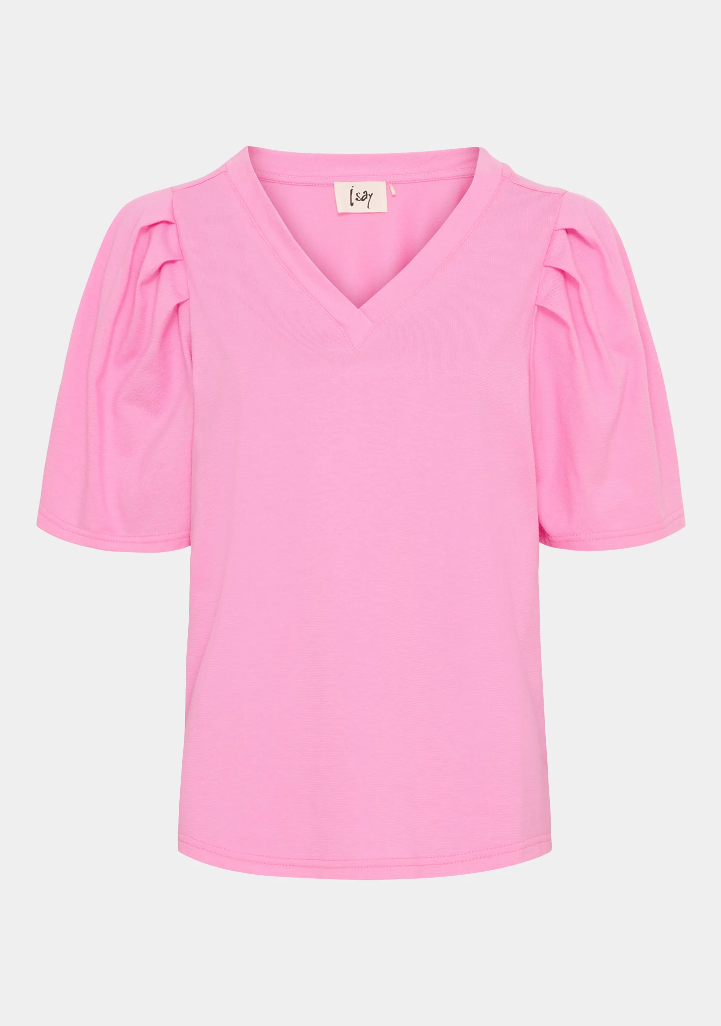 Tinni V-Neck T-Shirt - Hot pink - Image 5