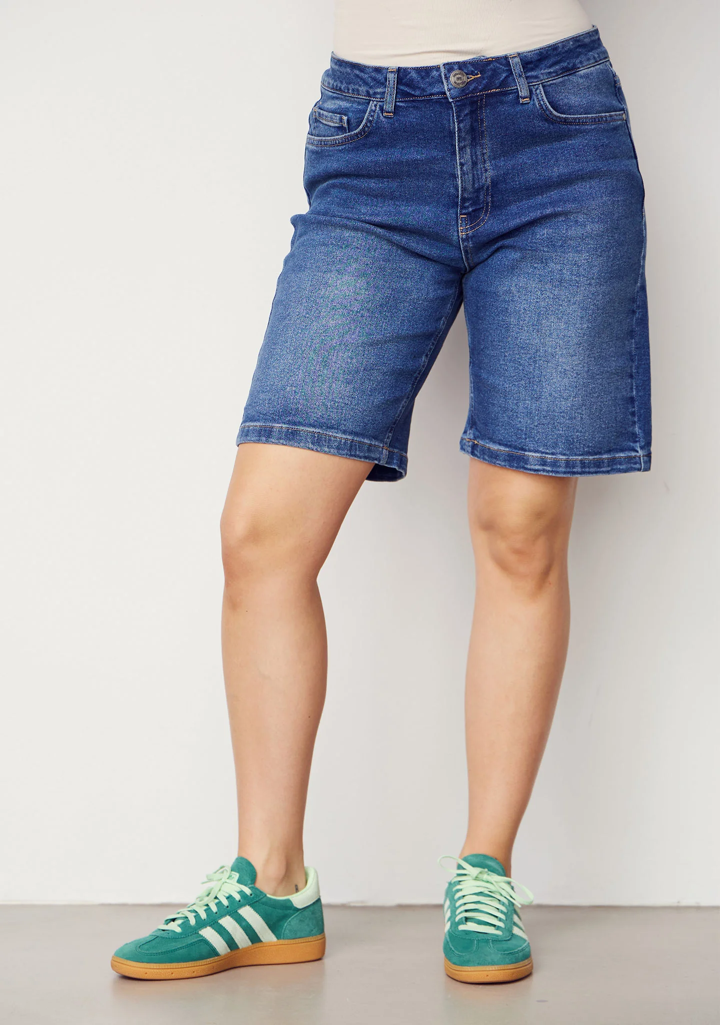 Torino Denim Shorts - Mid Old School