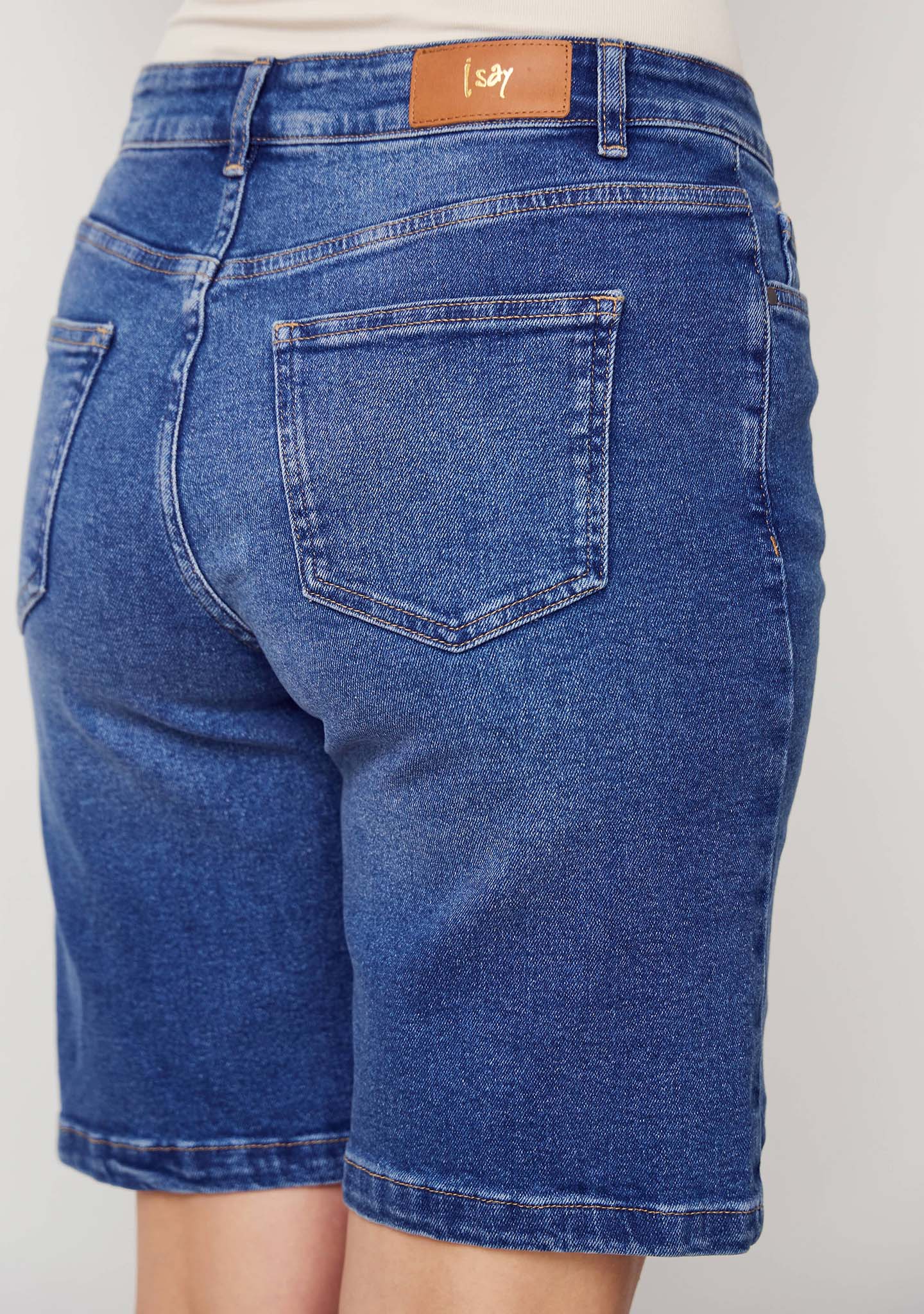 Torino Denim Shorts - Mid Old School - Image 4