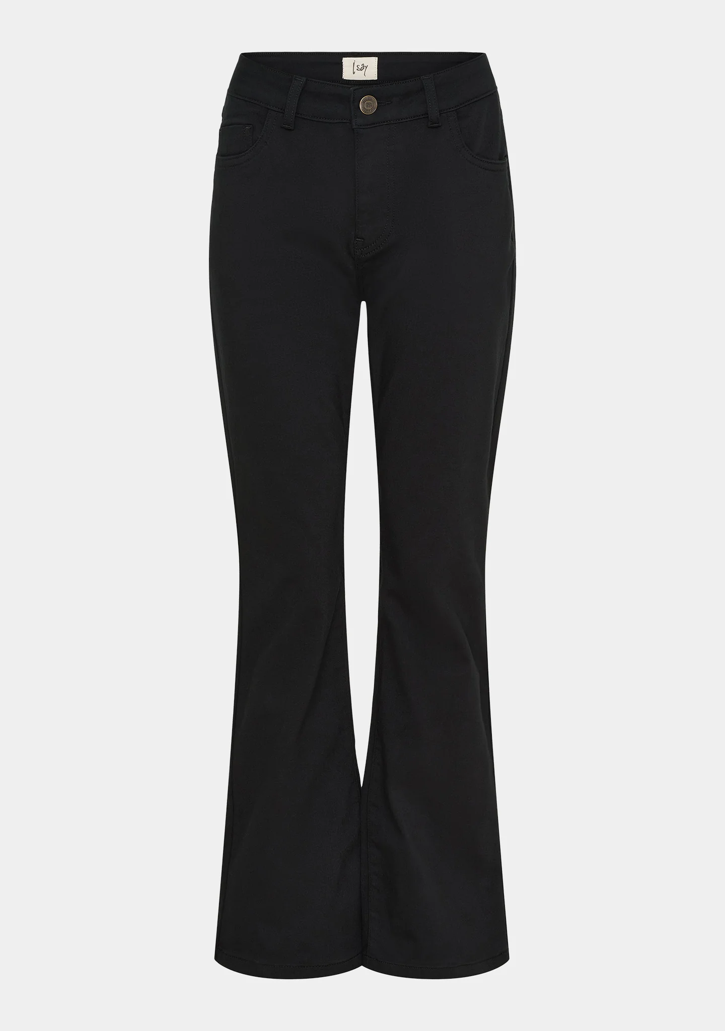 Toscana Flare Pant - Black - Image 6