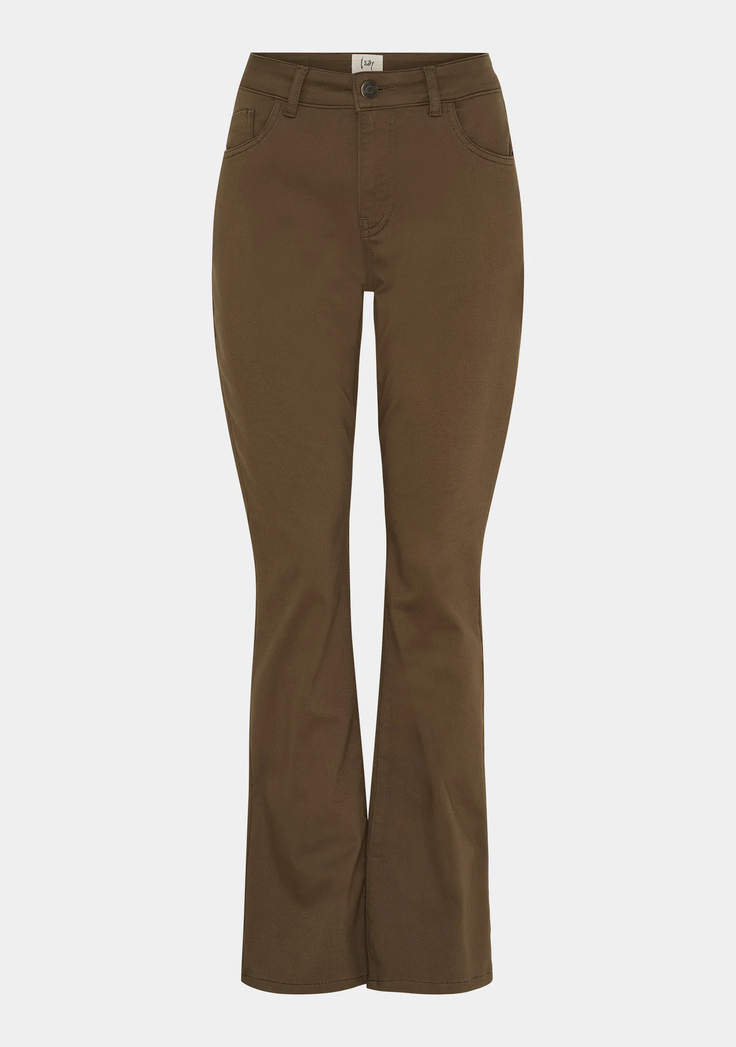 Toscana Flare Pant - Taupe