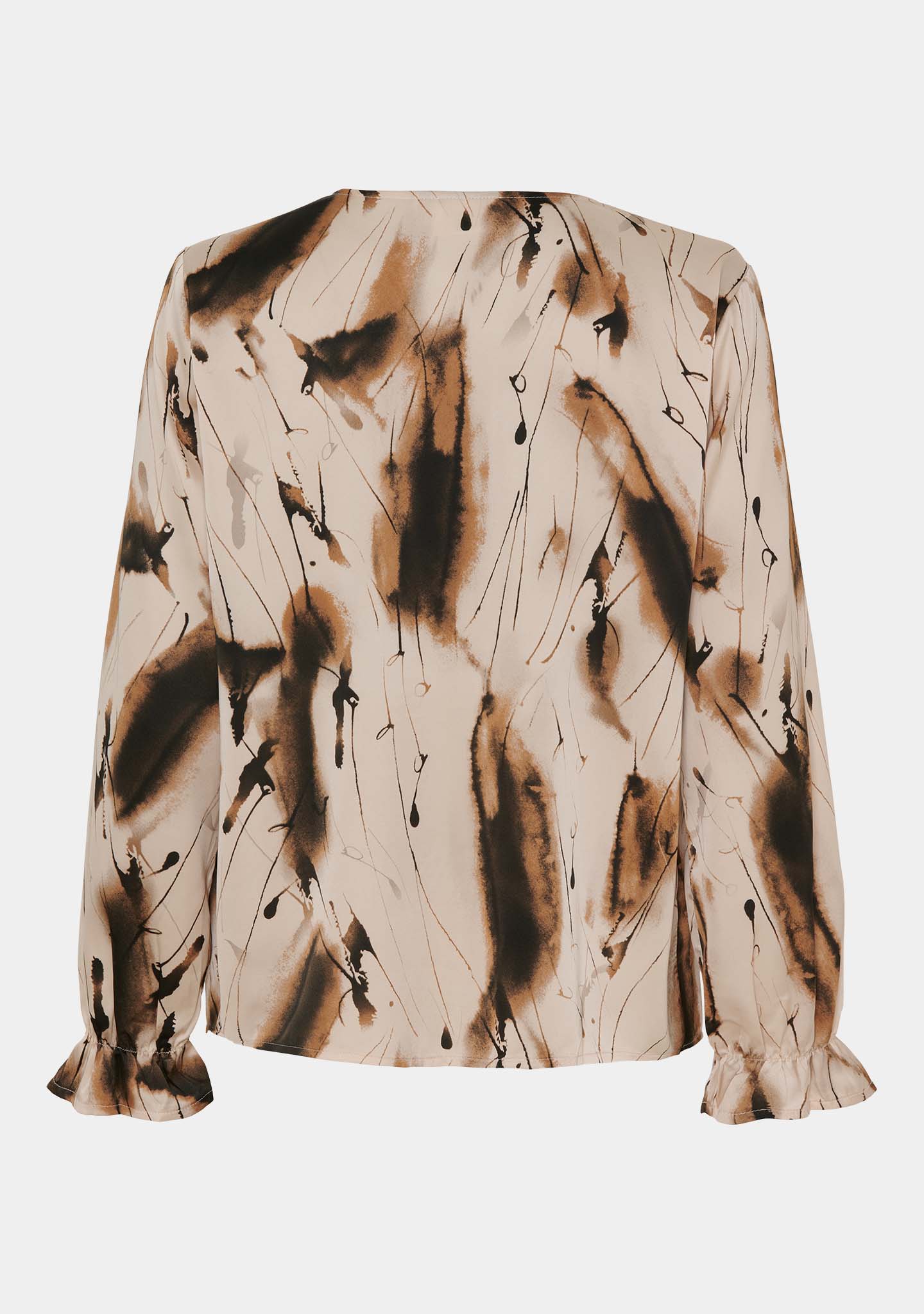 Venessa Blouse - Camel Drawing - Image 7