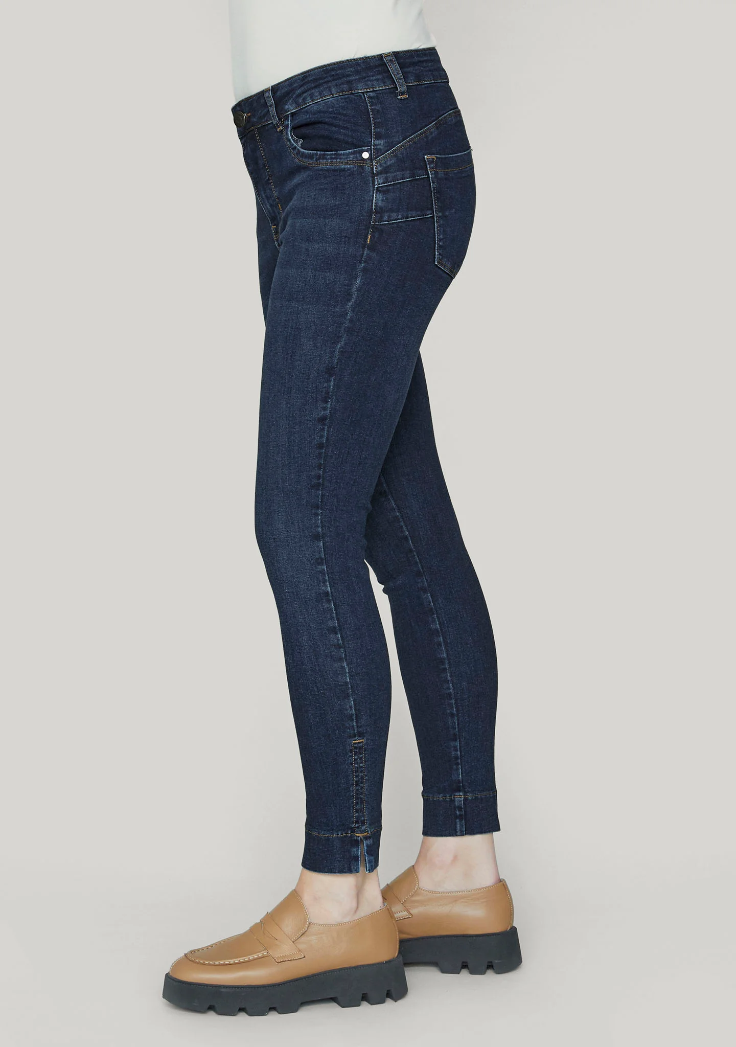 Verona Basic Jeans - Denim Blue Unwashed - Image 2