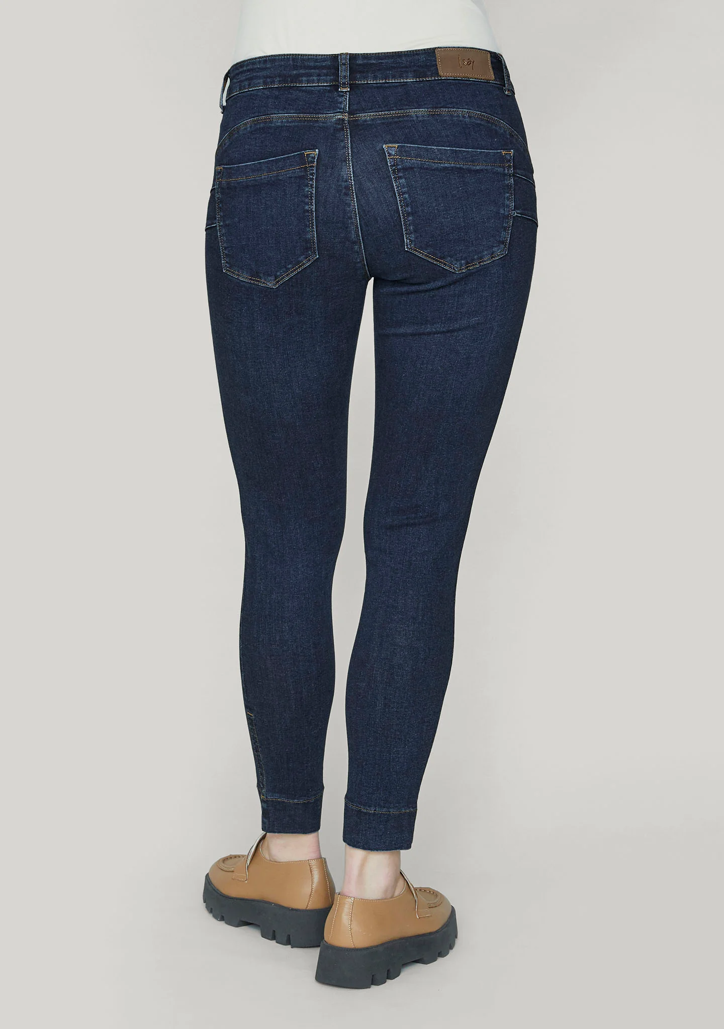 Verona Basic Jeans - Denim Blue Unwashed - Image 3