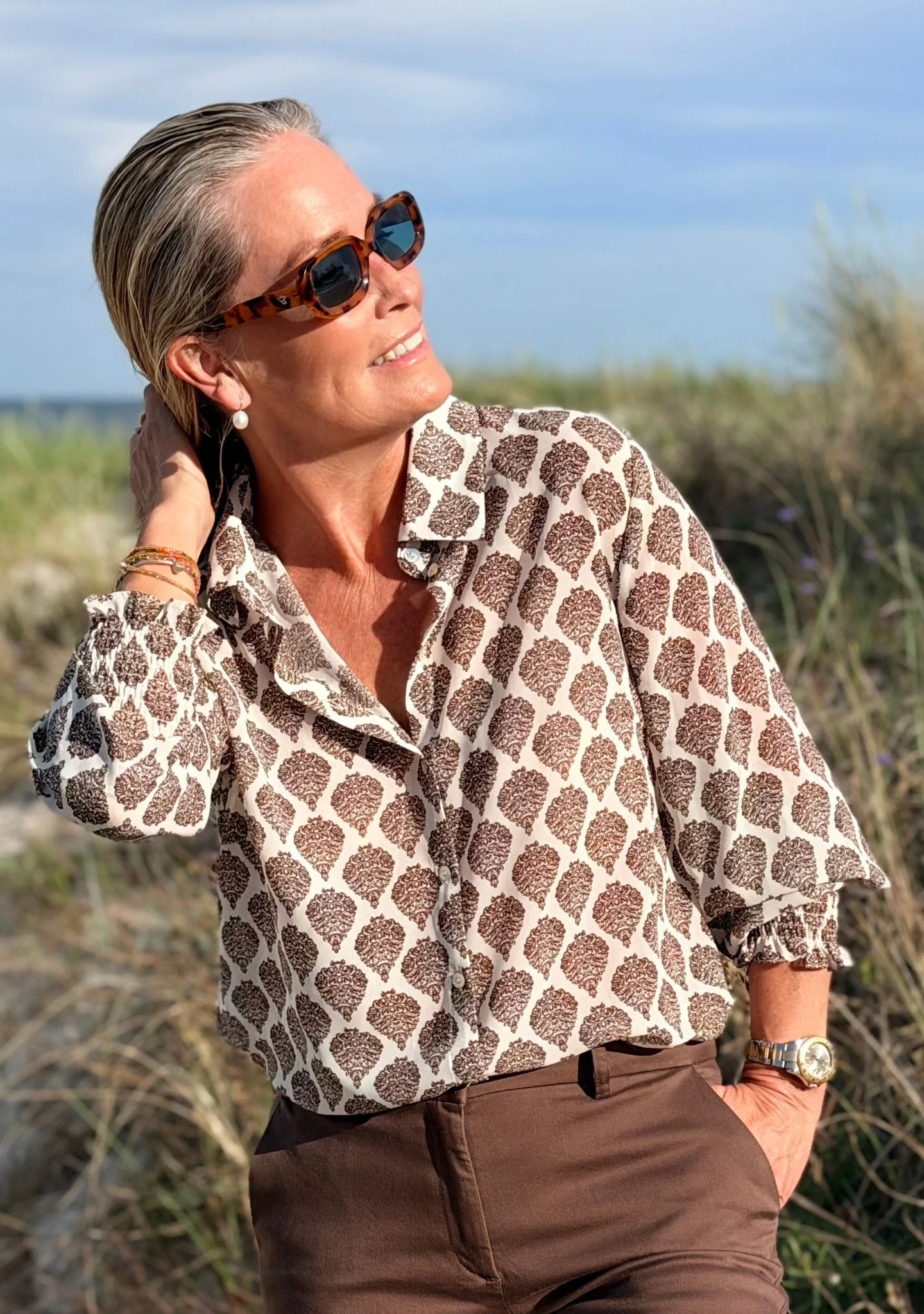 Vibse Shirt - Heritage Damask