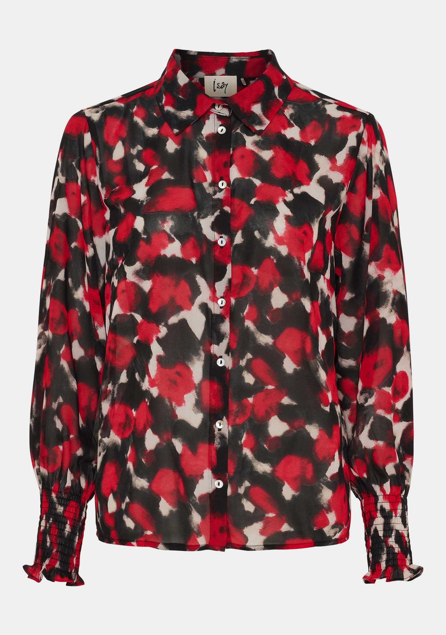 Vibse Shirt - Red Abstraction - Image 4