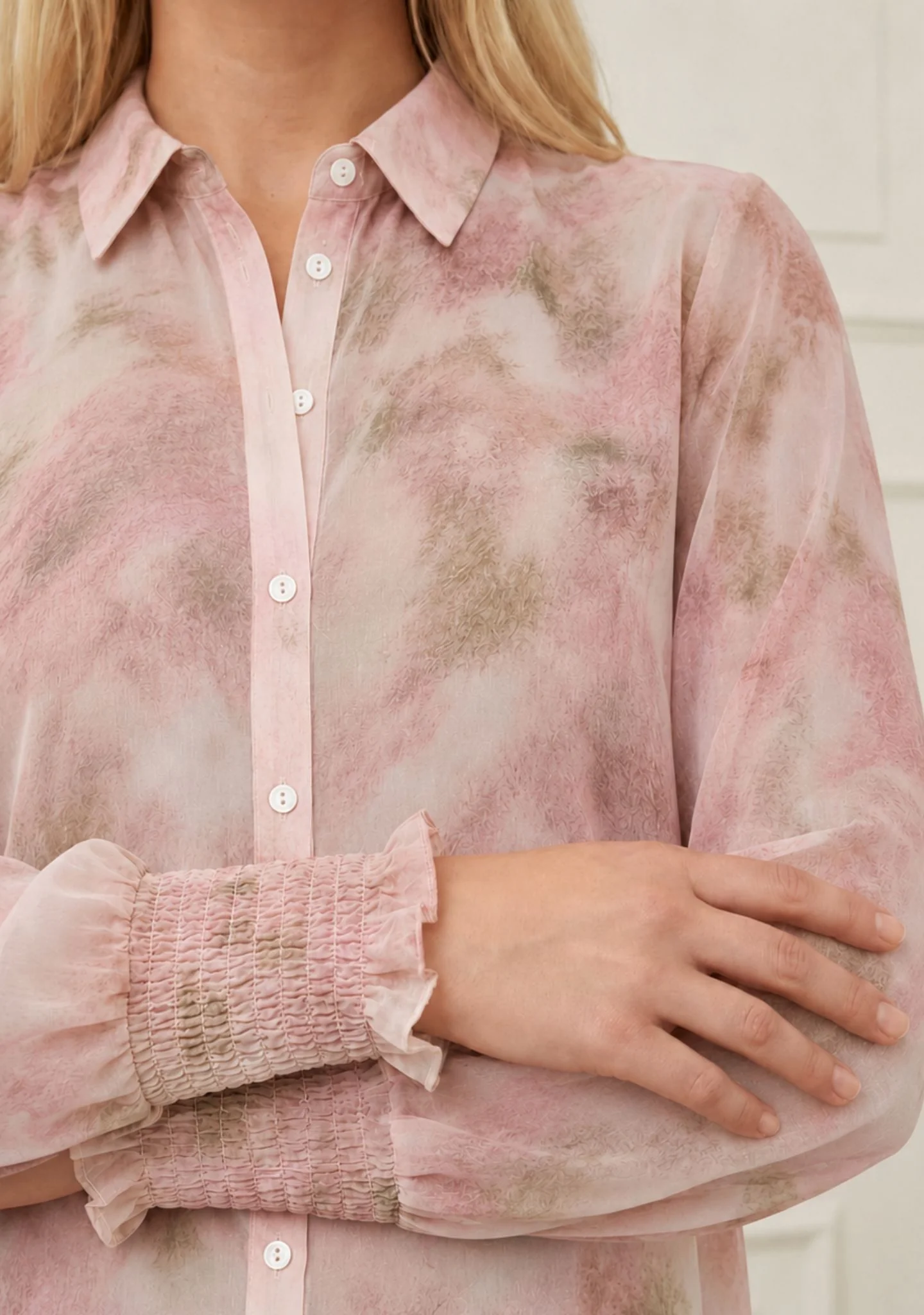 Vibse Shirt - Rose/Khaki Dream - Image 2
