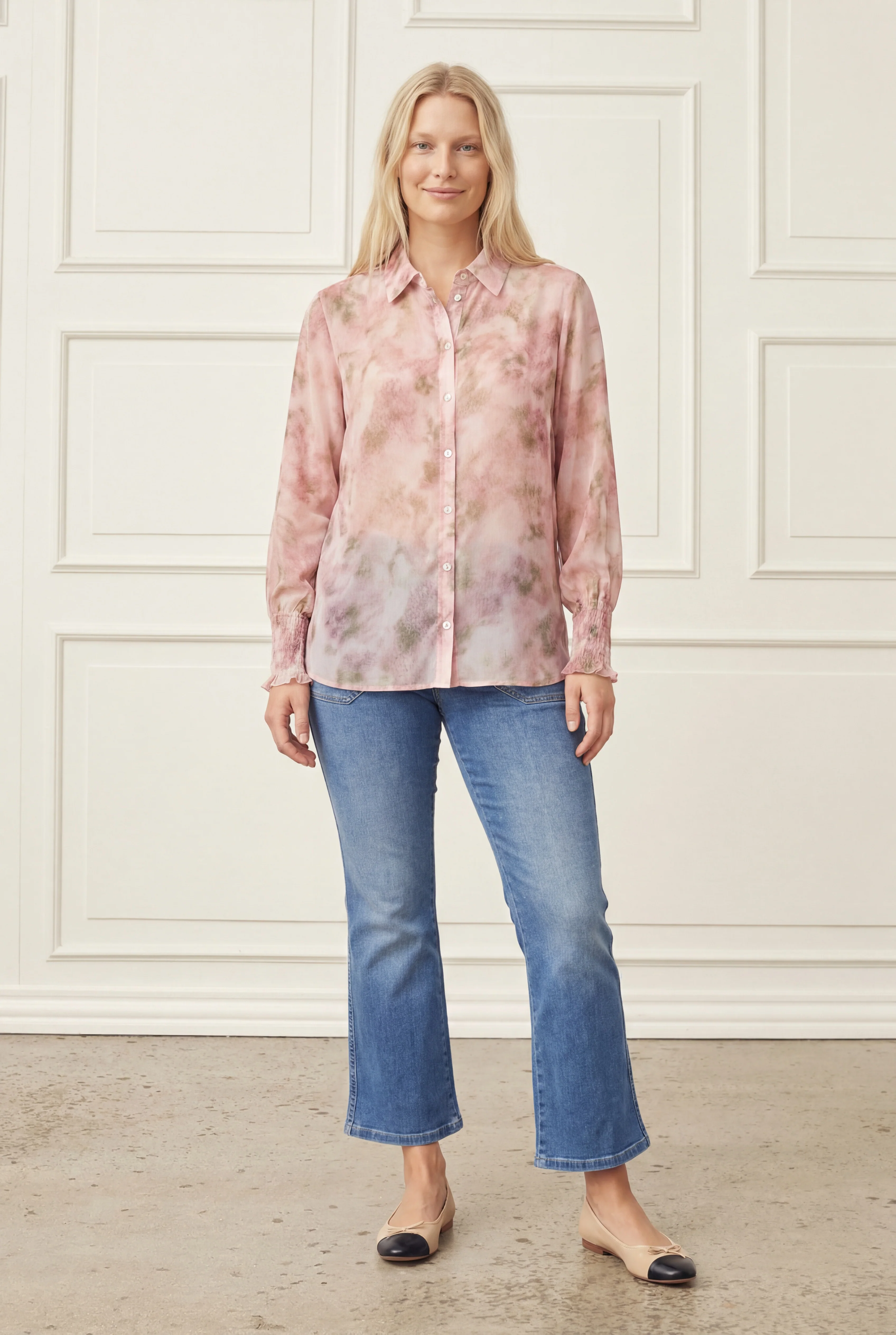 Vibse Shirt - Rose/Khaki Dream - Image 3